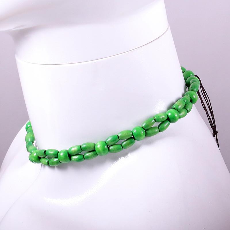 Green Pure Avatar Necklace Collarbone Chain Cosplay Jewelry Fashion Gifts Fans