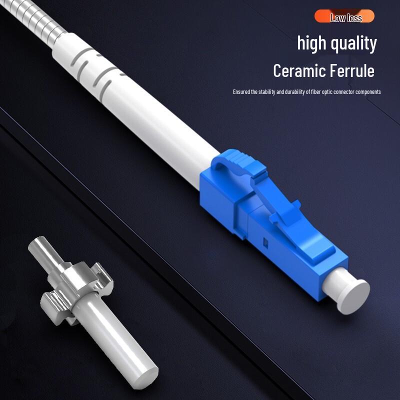 Zhongtianhengke Telecom-Grade Field Armored Fiber Optic Patch Cable