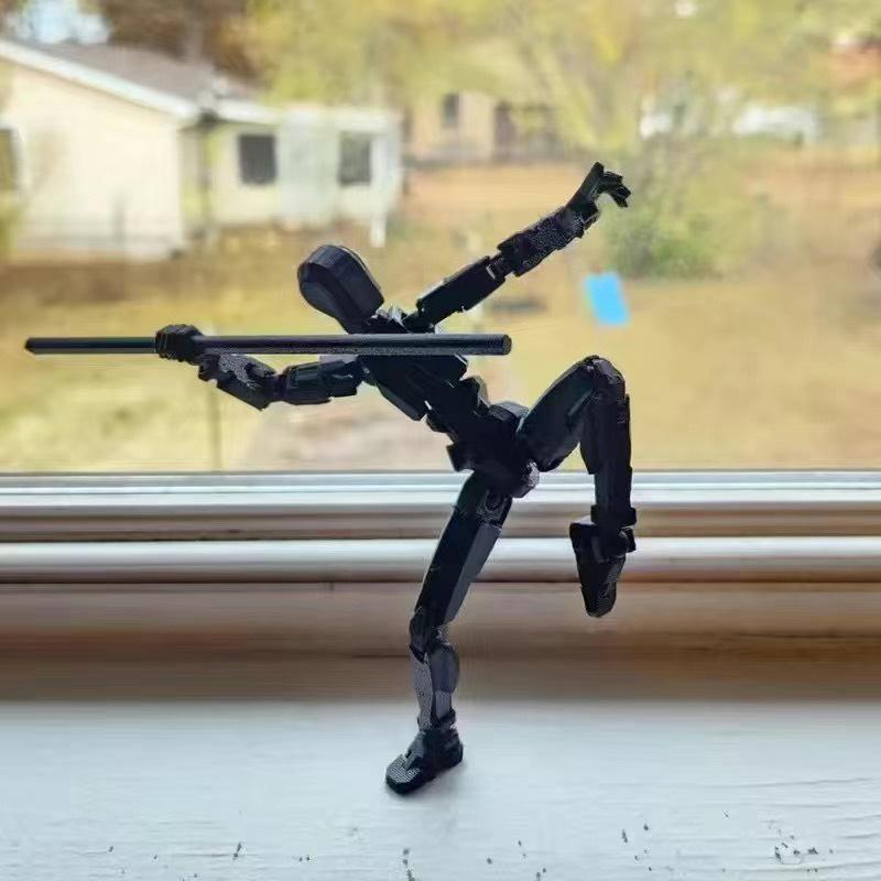 Multi-Jointed Movable Shapeshift Robot 2.0 3D Printed Mannequin Dummy 13 Action Figures Toys Kids Adults Parent-children Game