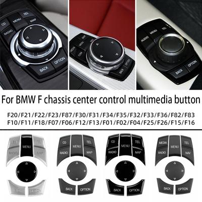 Osłona przycisku sterowania multimediami iDrive w konsoli wnętrza samochodu do BMW serii F 1 2 3 4 5 6 7 X1 X2 X3 X4 X5 X6