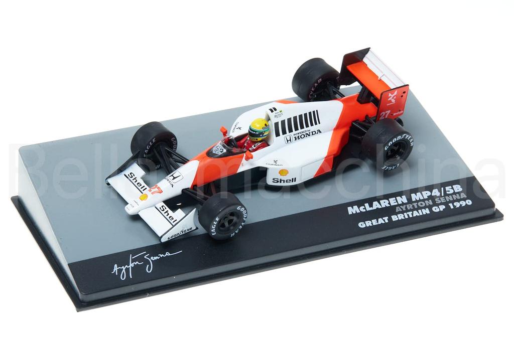 1/43 Scale F1 Diecast Car [McLaren MP4/5B] British Grand Prix 1990 Ayrton Senna MCLAREN Honda AYRTON SENA World Champion [Parallel Import]