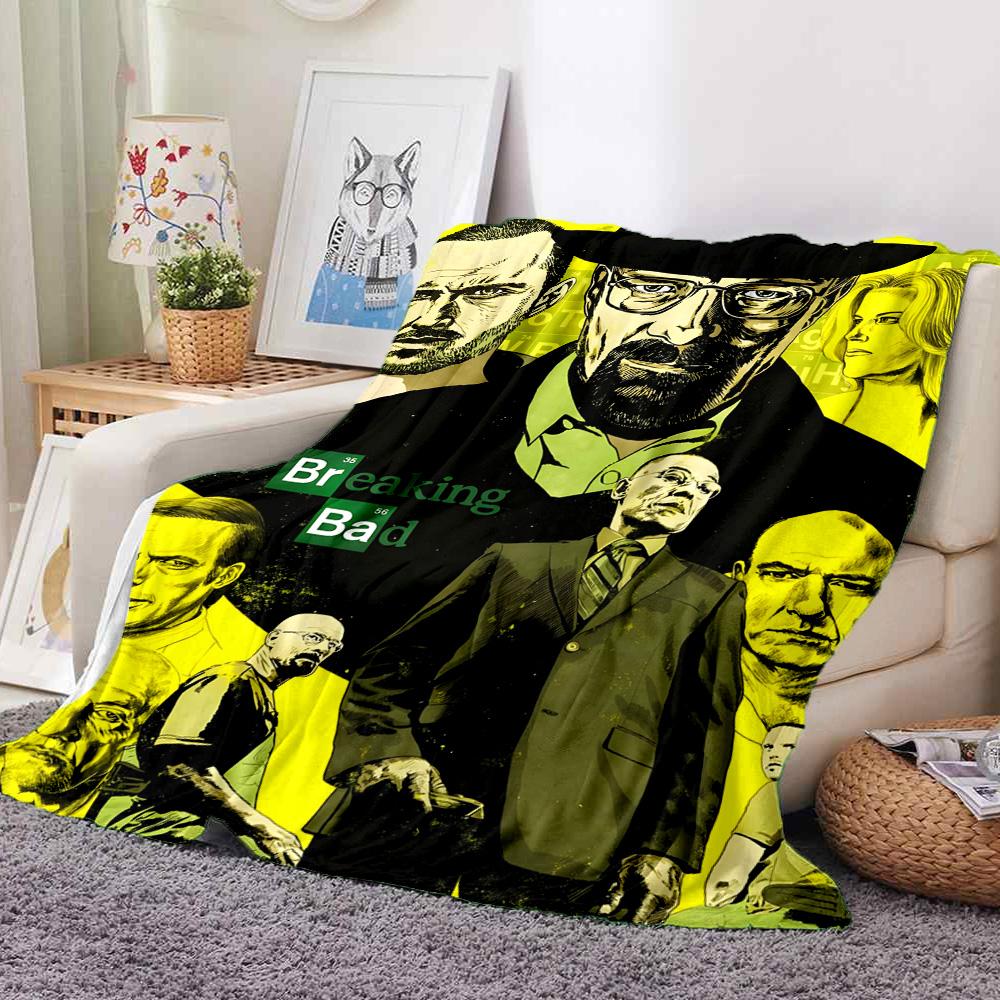 Bad Flannel Blanket Throw Blanket Soft Warm Sofa Bed Camping home Decor Unique Christmas Gift C9261093