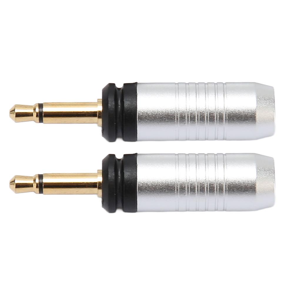 3.5mm Repair Plug Solder Type Gold Plated Replacement Mono Male 3.5mm Plug for   Clear Mg Celestee Stellia