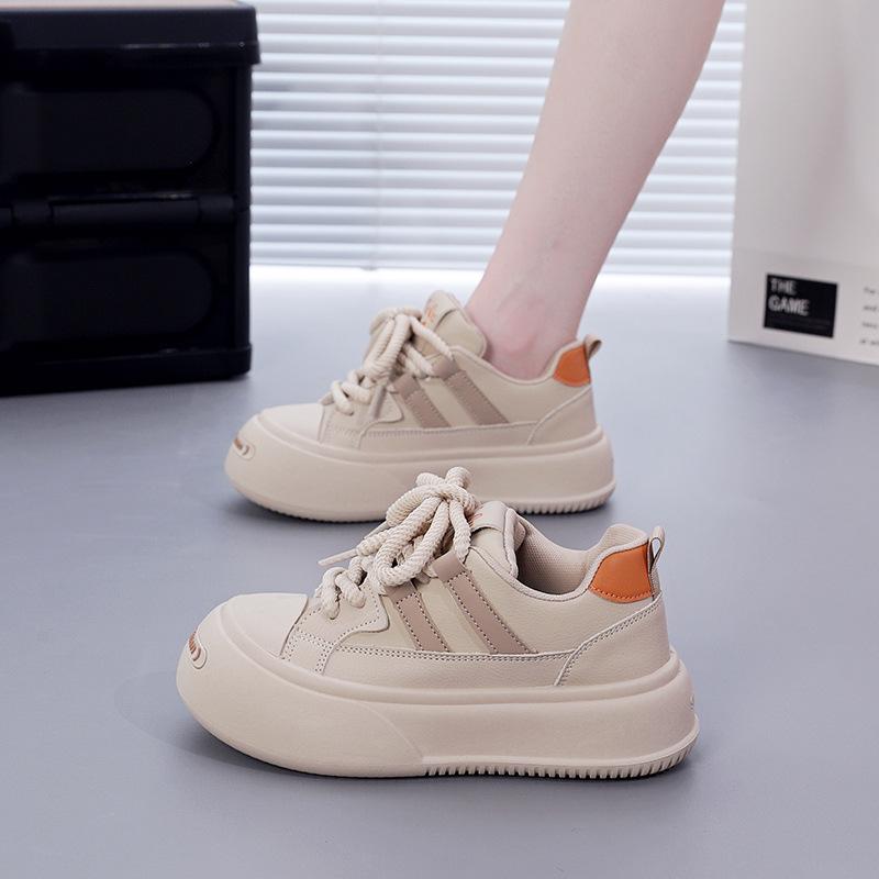 

2025 autumn little white shoes new Korean version ins female students platform sports board shoes casual shoes YYN-K1721 40