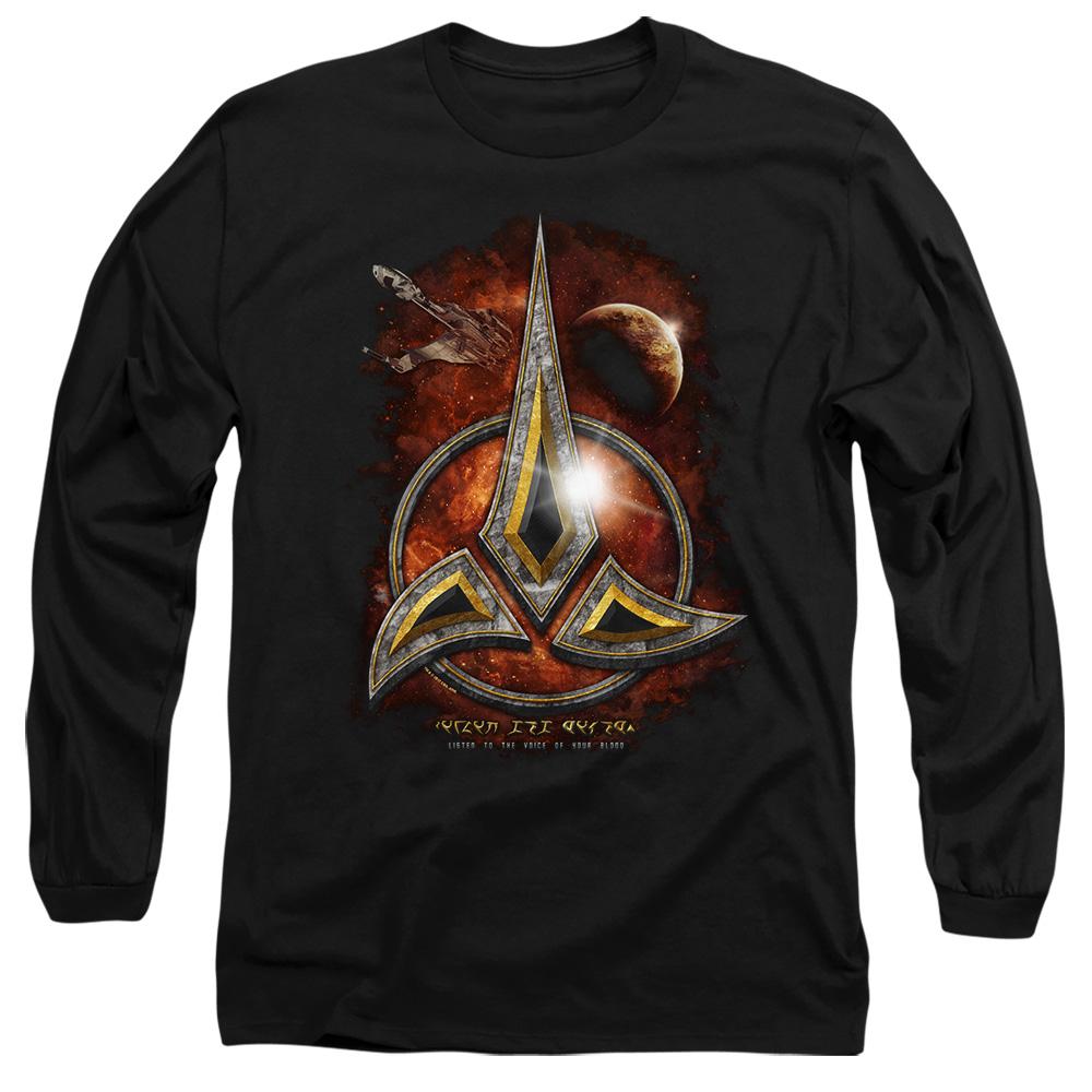 STAR TREK Unisex Adult Klingon Crest T-Shirt