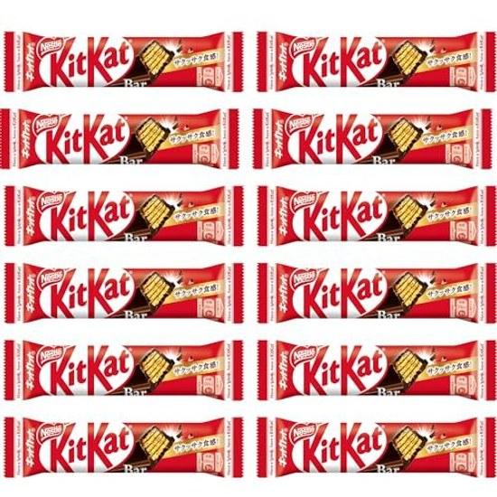 Large Capacity Kit Kat Bar 1 piece 12 bags Candy Chocolate Individually Wrapped