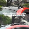1 Pair Car Dragon Horn Decoration Personalized Vehicle Modifications 3D