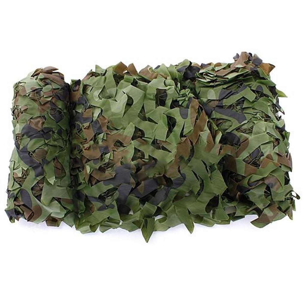 Camouflage Net Hunting//Shooting//Army//Camping//Woodland Hide Camo Netting 5x1.5M