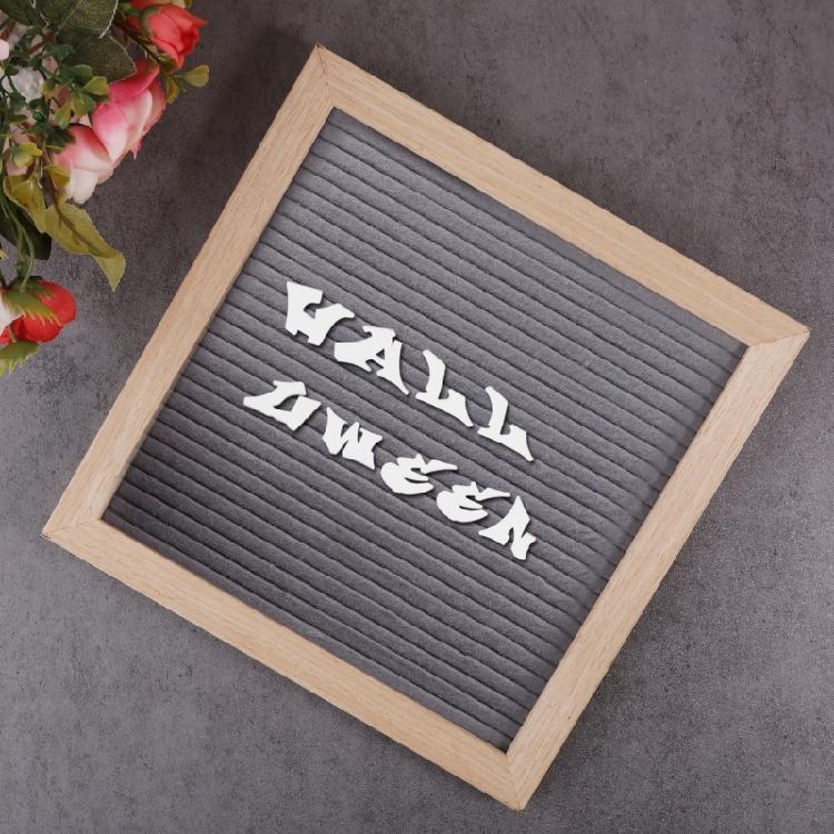 2 Sheet Halloween Letters for Felts Letter Board Changeable Plastic Message Board