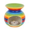 Something Different Bruciatore di oli a strisce arcobaleno