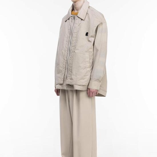 Gioson Gio Semblerance Double Layered Puffer Beige ZF2JP802BE