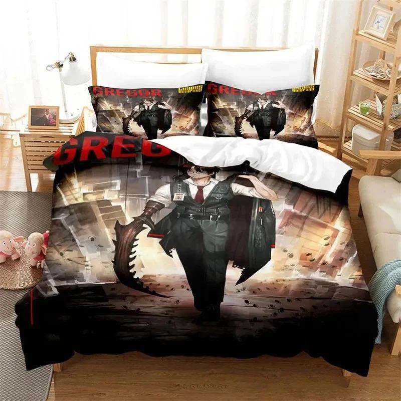 Anime Hra Limbus Company Ložní soupravy vynikající sada ložního prádla povlak na přikrývku sada přikrývky na postel luxusní dárek k narozeninám