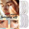 6pcs Waterproof Temporary Tattoo Glitter Makeup Patches Hot Stamping Face Makeup  Disposable Use