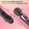 AV Stick Slap Tease Vibrator with 10 Frequency Snap and 7 Frequency Vibrator, Adult Female Masturbator