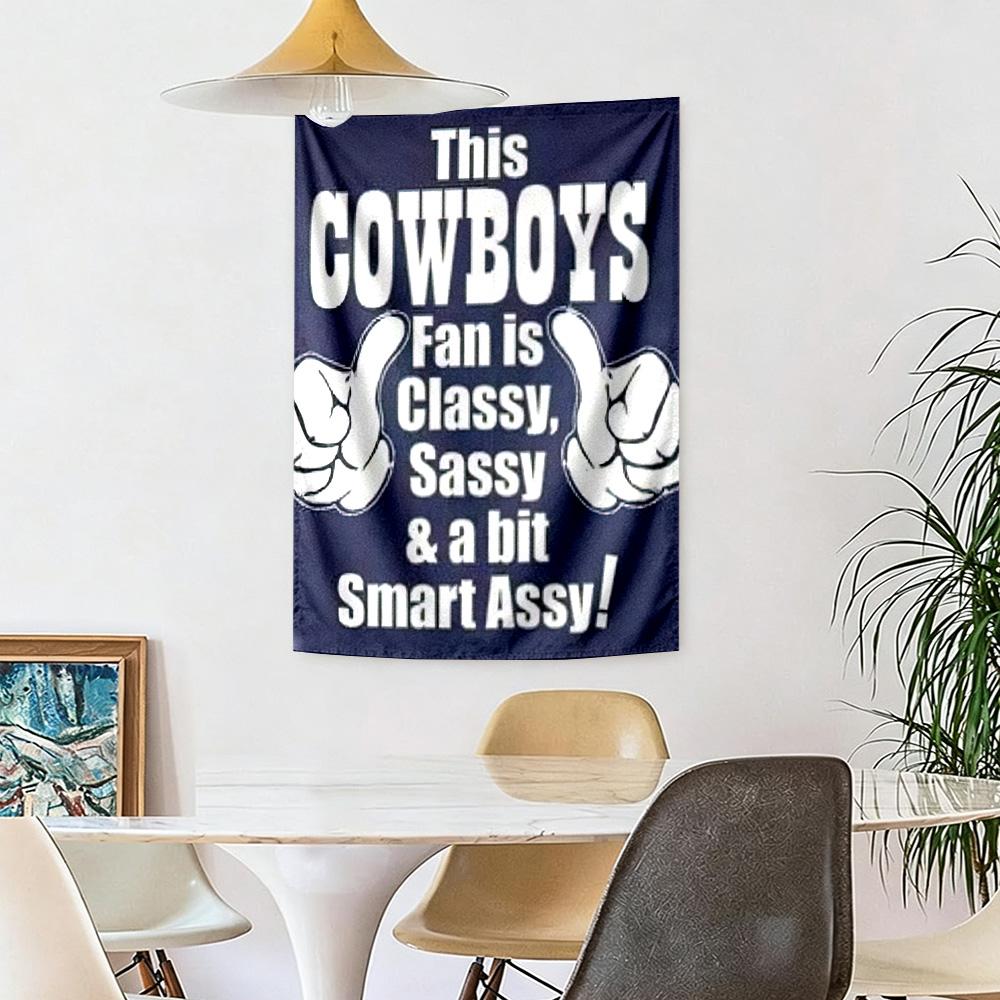 Dallas Wall Decor Tapestry Art For Pet Memorial Birthdaywedding Party Backdrop Family Gift