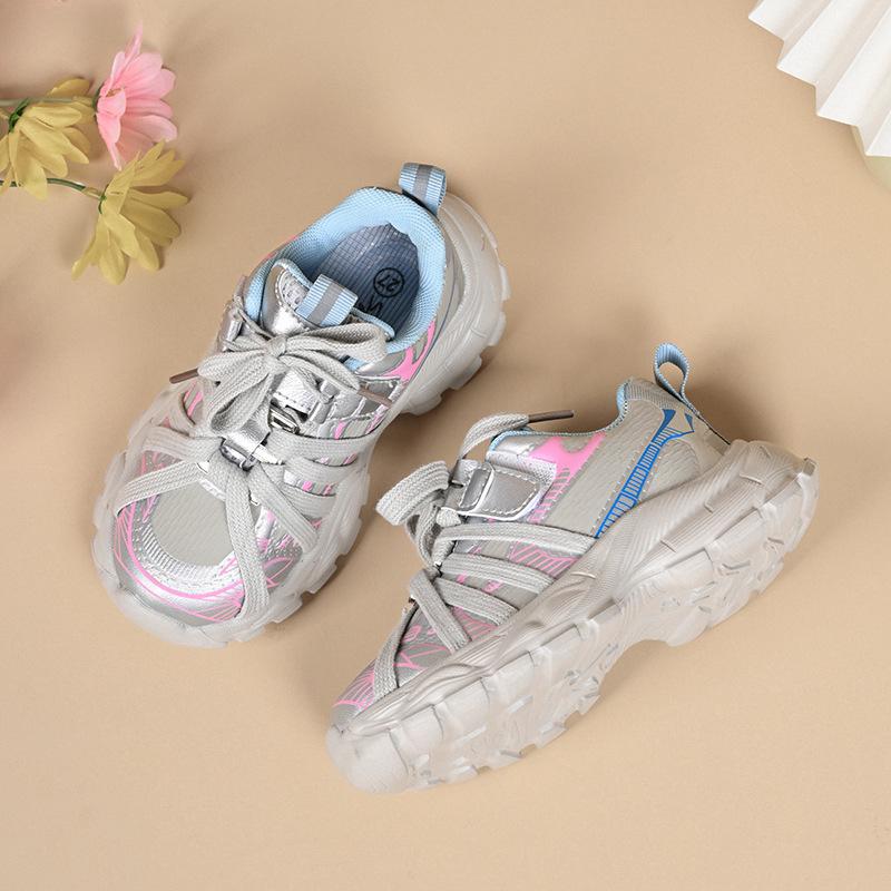 

Детская обувь 2025 весна и осень новая обувь для девочек папины кроссовки Человек-паук дышащие сетчатые кроссовки спортивная обувь для мальчиков 27