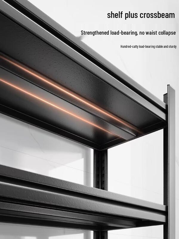 Multifunctional Carbon Steel Kitchen Storage Rack