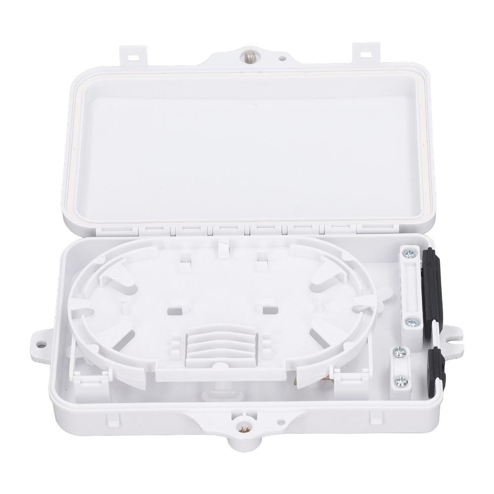 ABS 6/4Core Fiber Distribution Box Fiber Optic Distribution Box for FTTH SC FC Fiber Management