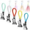 Hanging Kitchen Bathroom Organizer Colorful Towel Hanger Clothes Pegs Towel Clip Towel Hook