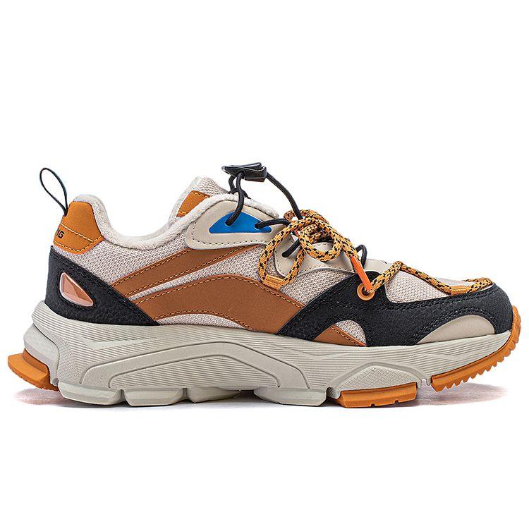 Li-Ning Cloud Shock Absorption Rebound Balance Wear-Resistant Lightweight Breathable Non-Slip Kick-Resistant Kids Casual Shoes Kids Sneaker YKCT170-7