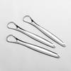 Stainless Steel Tongue Scraper & Brush for Adults - Fresh Breath Oral Tool