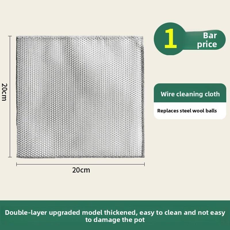 Kratzfreie Nylon-Geschirrtücher & Scheuerschwämme Set - Mehrzweck-Küchenreinigung für Töpfe, Pfannen & Geschirr (Verschiedene Größen & Stile)