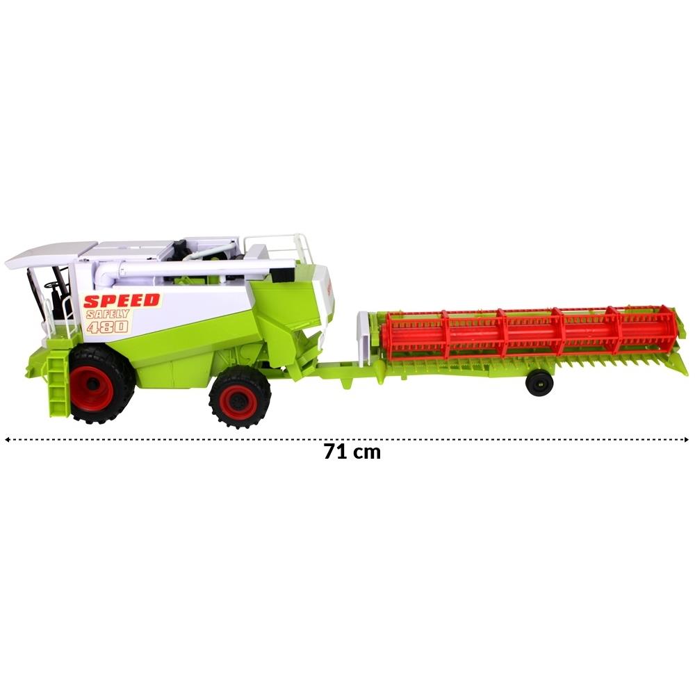 Large Grain Harvester with Friction Drive 71 Cm XXL Wheat Grain Header
