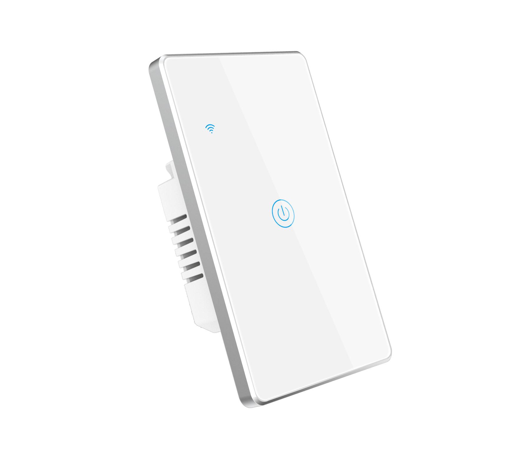 DS-1261WN 2 Gang Alexa&Google Zero Fire WiFi Connect US Standard Wall Switches Tuya Smart Home Products Devices 118mm*72mm&US Standard белый