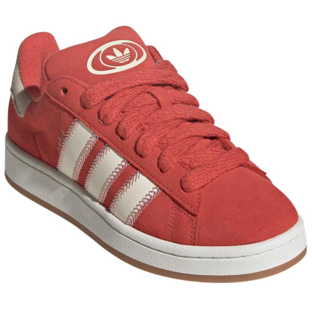 Adidas  Campus 00s Crew Red White Women Sneakers Cream-White Core-White JQ5805