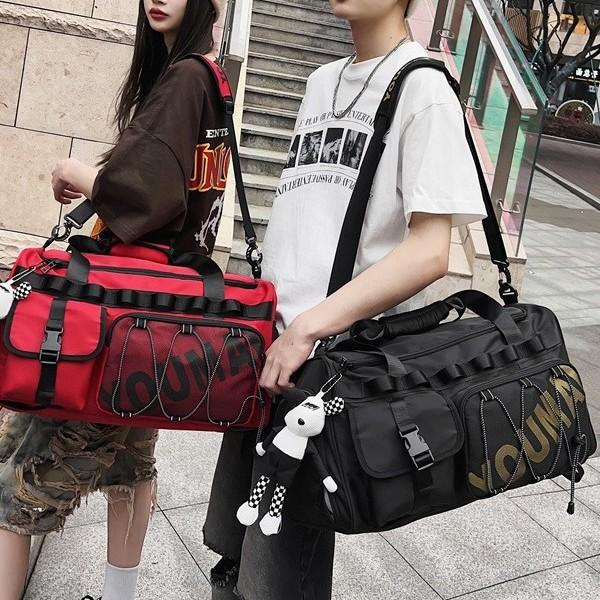 Schoolbag Multi-Purpose Backpack Men's Short Trip Bag Large Capacity Outdoor Sports Fitness Bag Hand Luggage Storage Bag