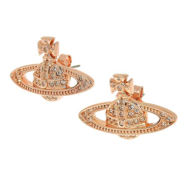 

Vivienne Westwood Mini Relief Brass Earrings Women earrings Rose-Gold 6202003302G120 Basic Packaging-Dust Bag+Box