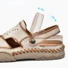 Herren Ledersandalen Strandsandalen Sommer