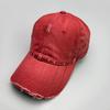 Einfarbige Baseballkappe mit Lochmuster, Wind- und Blitzdesign, seitlich, für Herren und Damen, Sonnenschutz, weiches Oberteil, Retro, personalisierte Kappe