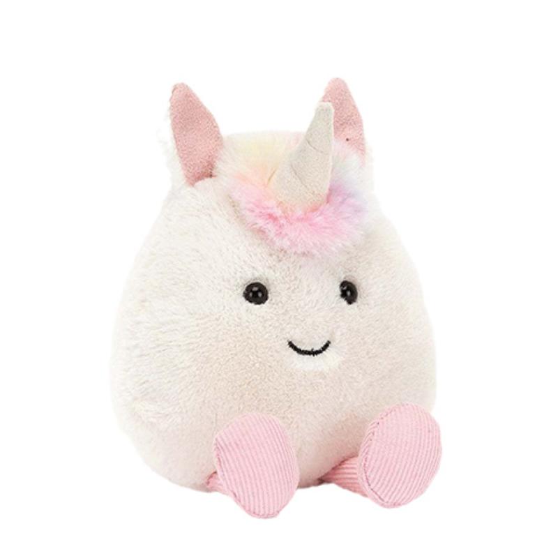 

JELLYCAT Мифические животные Amuseabean Единорог Милая кукла Плюшевая кукла 10 см высотой