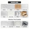 10-Pack No-Drill Adhesive Hooks Solid Plastic Anti-Skid Seamless For Bathroom/Kitchen
