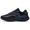Urban Wandering Run Lightweight Low Top Running Shoes Men's Black Gray Blue 112235556-1