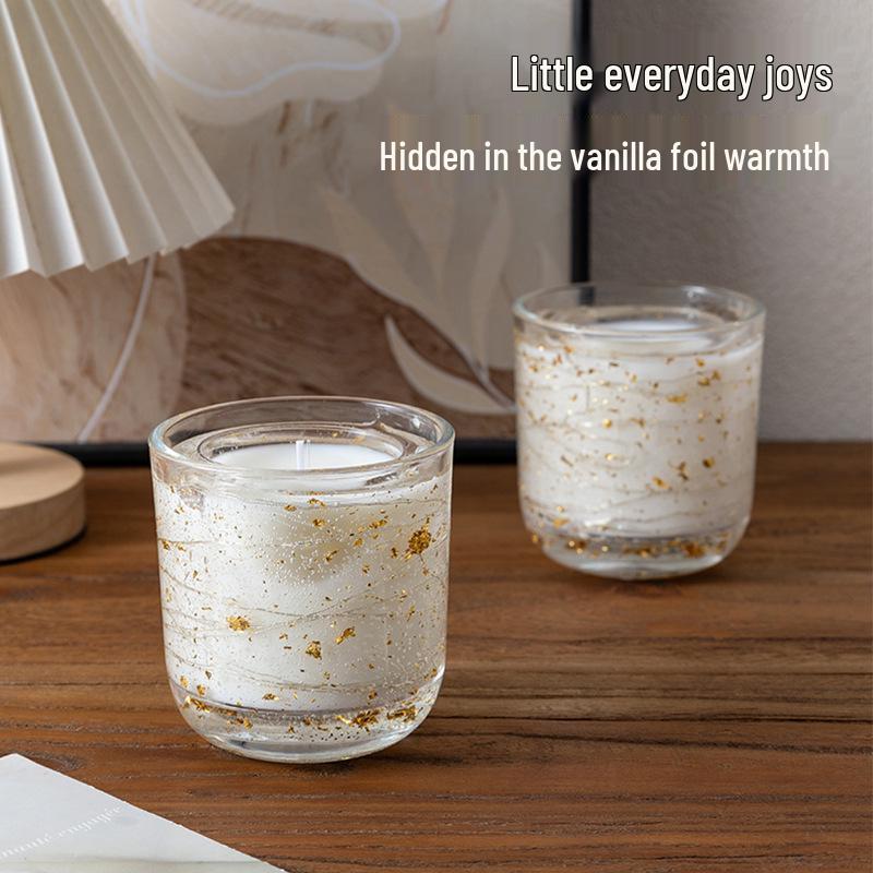 Scented LED Candle with Atmosphere Light – Perfect for Birthdays & Valentine's Gifts