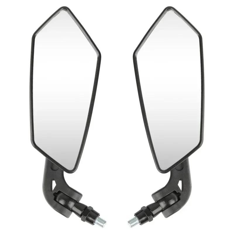 Motorcycle Handlebar Mirror Rearview Motorbike Bars End Mirror Cafe Racer Scooter Moto Mirrors 8/10mm for Yamaha Suzuki Kawasaki