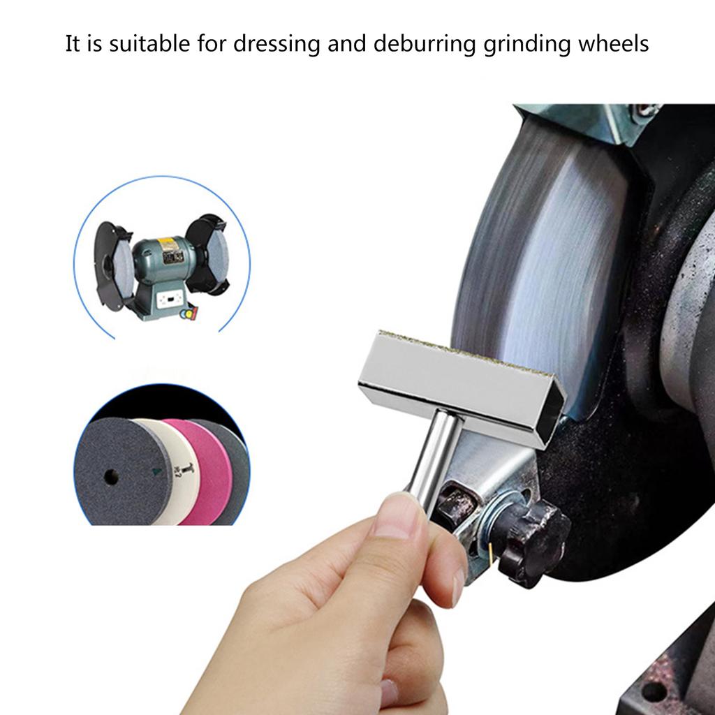 Grinding Wheel Dresser Diamond Grinding Wheel Dressing Tool for Truing Benches Pedestal Grinding Wheels Benches Grinder