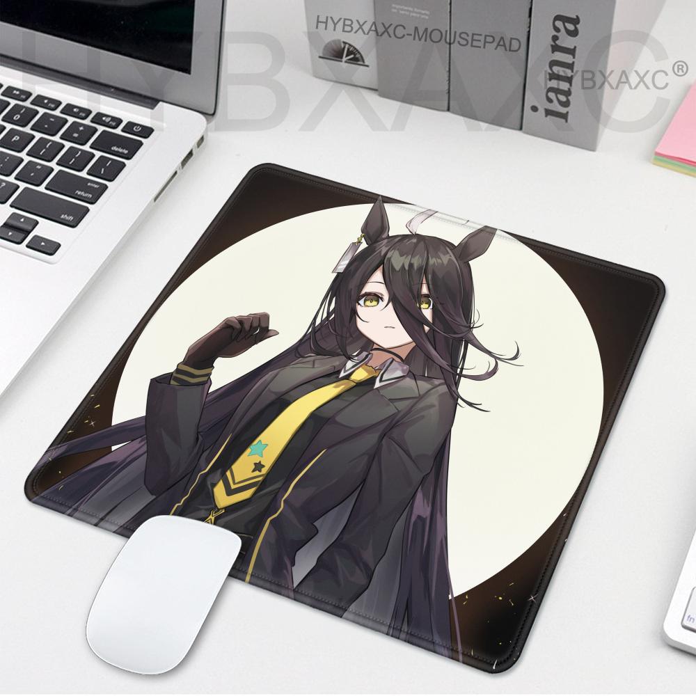 Manhattan Cafe Uma Musume Pretty Derby Small Mouse Pad Desk Pad Desktop Computer Keyboard Wireless Boy Girl Gift for Play games