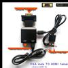 VGA to HDMI Adapter Converter Cable for Monitor/TV Display