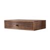 Wood Desktop Organizer Jewelry Holder, Versatile Cosmetic Organizer, Wood Tabletop Cabinet for Toiletries Notepads