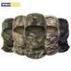 Camouflage Sturmhaube Radfahren Vollgesichtsmaske Outdoor-Sportarten Jagd Wandern Skimaske Motorradhelm Innenmütze