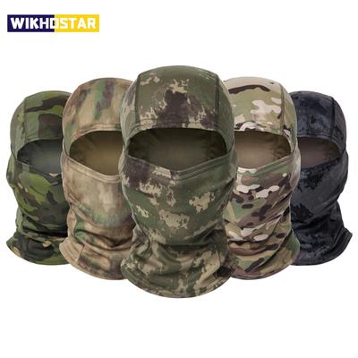 Camouflage Balaclava Hat Cycling Full Face Mask Outdoor Sports Hunting Hiking Ski Mask Motorcycle Helmet Inner Cap
