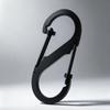 Large Multi-function EDC Camping Carabiner with Locking Buckle & Quick Clip