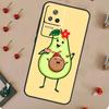 Cute Avocado Fruits Case For Xiaomi 14 13 11T 12T 13T Pro 12 Lite POCO X6 X3 X4 X5 M6 Pro M5s F3 F5 Pro Cover