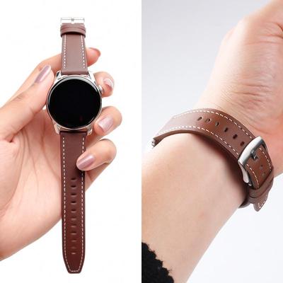 Genuine Leather Strap for Huawei Watch GT5/GT6/Watch5/Pro - Unisex
