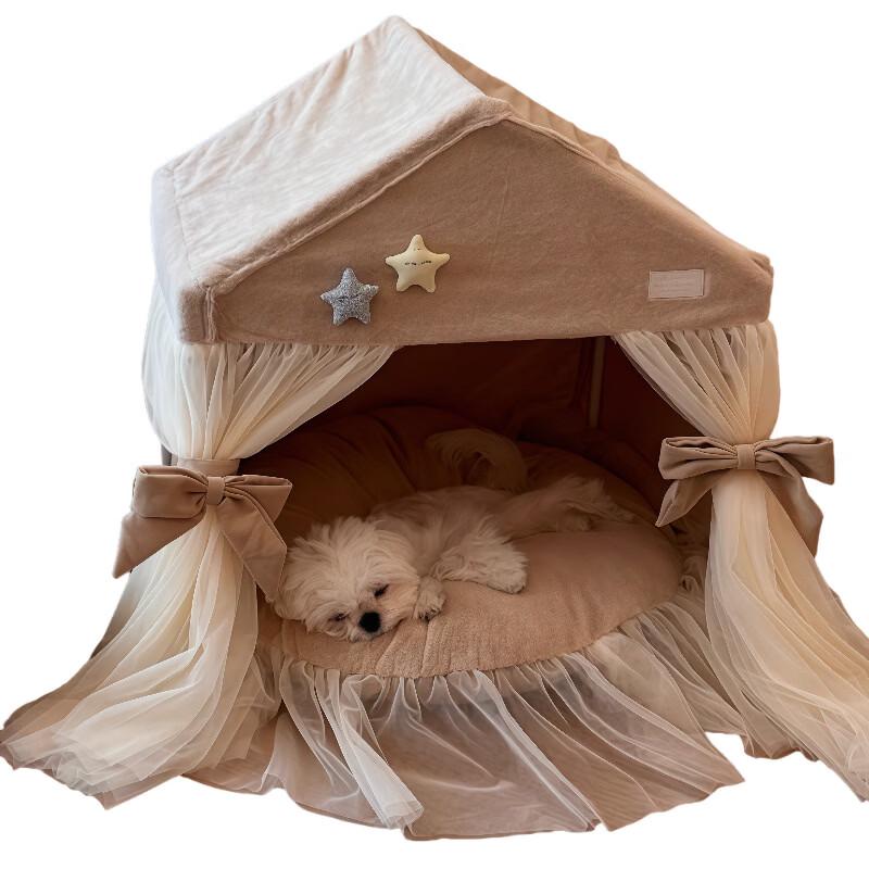 ZISIZ Semi-Enclosed Pet Tent