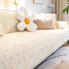 Cream Wind Sofa Cushion, Universal In All Seasons, Seat Cushion, Non-Slip Sofa Cover, Simple And Modern Cotton Fabric Cover Towel