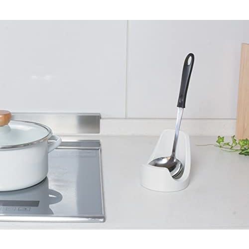 PEARL METAL Storage Ladle Stand, Porcelain, White, for Kitchen, Blanc Kitchen, L-1996